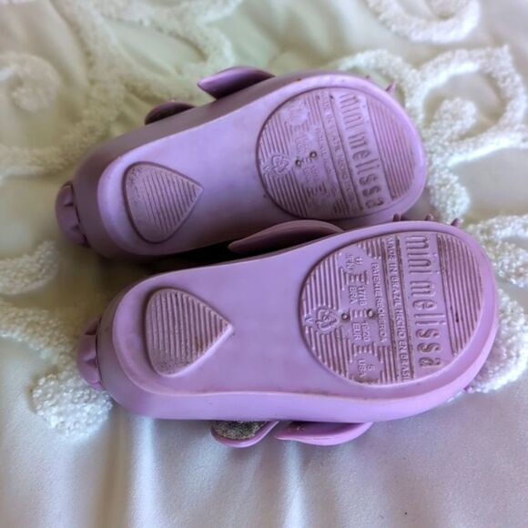 Mini Melissa 💜 Bunny Shoes - Picture 7 of 10